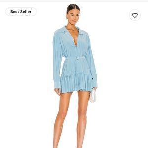 Norma Kamali Oversized Boyfriend Shirt Dress